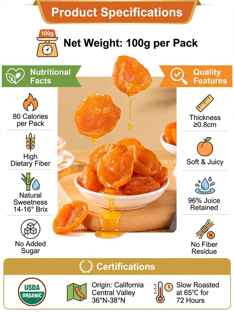 California Specialty Dried Apricots-Paul