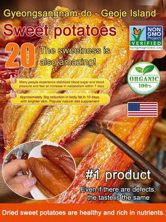 Soft and Sweet Skin-On Dried Sweet Potato-Paul