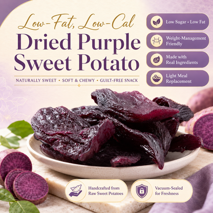 Baked Purple Sweet Potato Snack – Light & Guilt-Free -WR