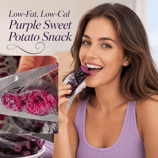 Baked Purple Sweet Potato Snack – Light & Guilt-Free -WR