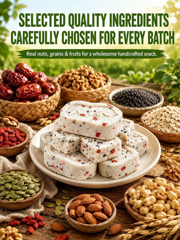 💖Handcrafted eight treasure cake🎁, Natural Whole-Grain Healthy Guilt-Free Treat-ZP