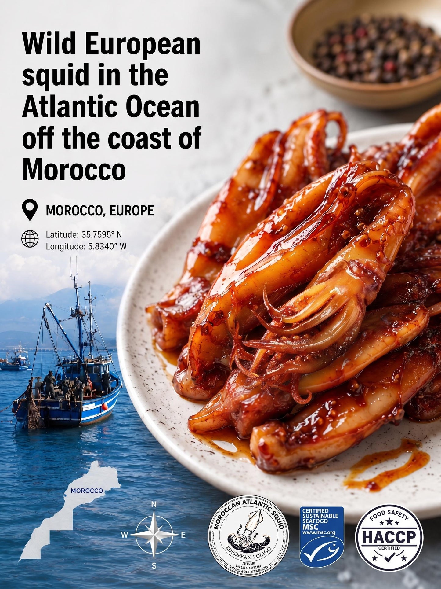 🦑BBQ Roasted Whole Squid Snack – Ready to Eat, Individually Wrapped-Paul