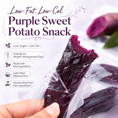 Baked Purple Sweet Potato Snack – Light & Guilt-Free -WR