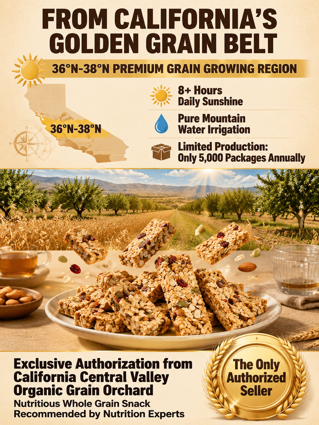 🥚Oat Protein Granola Bars Low Calorie Snack-Paul