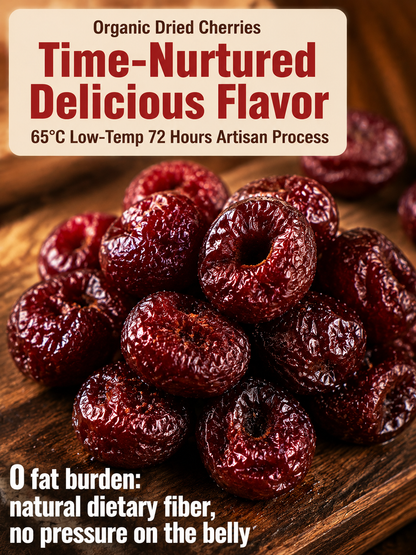 🍒Dried Sour Cherry Snacks, Natural Pitted Fruit Treats-Paul