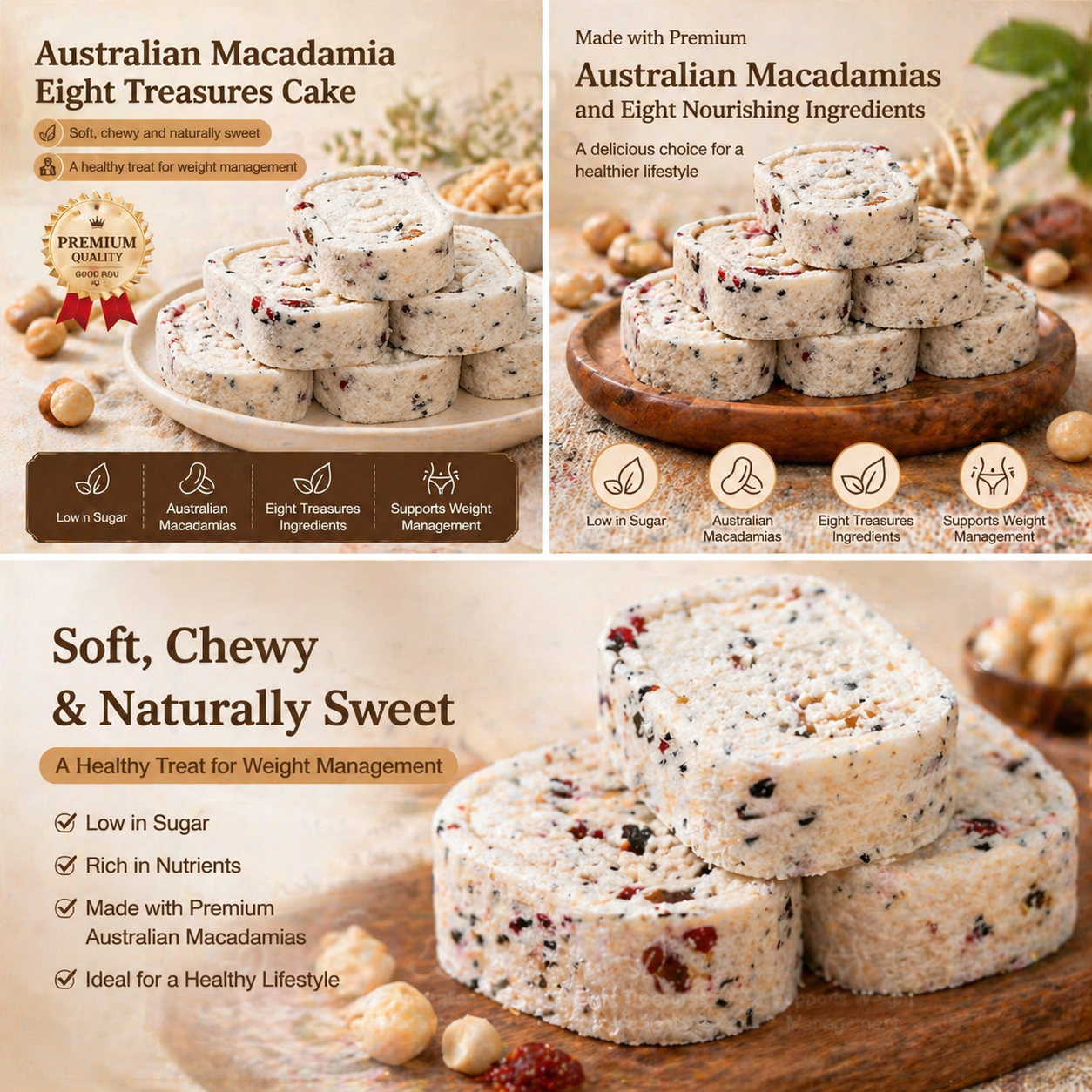 Australian-Style Eight-Treasure Nut Pastry-ZP