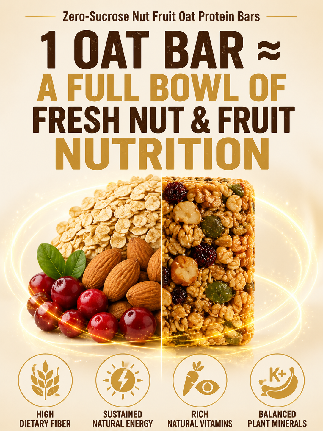 🥚Oat Protein Granola Bars Low Calorie Snack-Paul