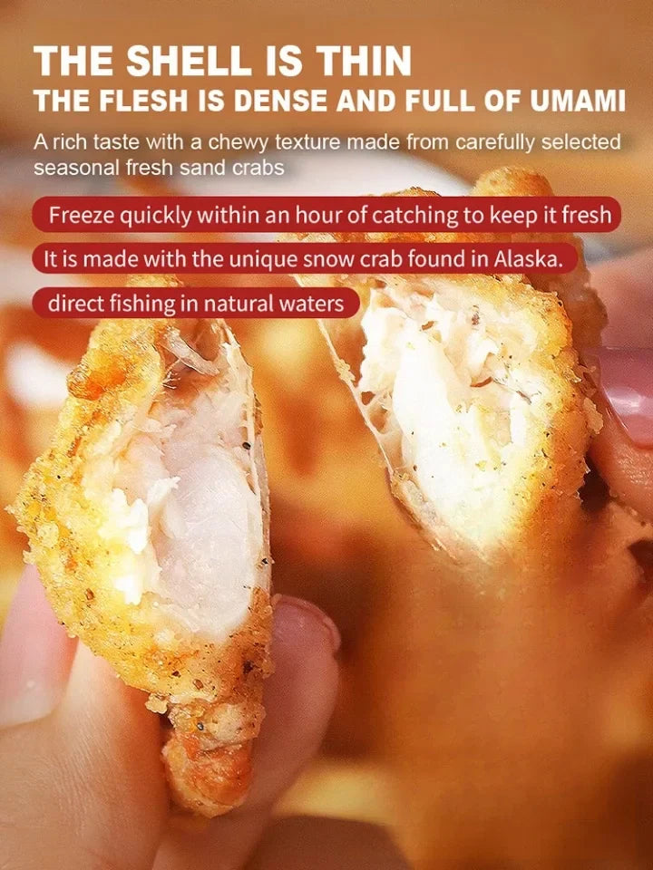 Alaskan Snow Crab Ready-to-EatCrispy Crab-Paul