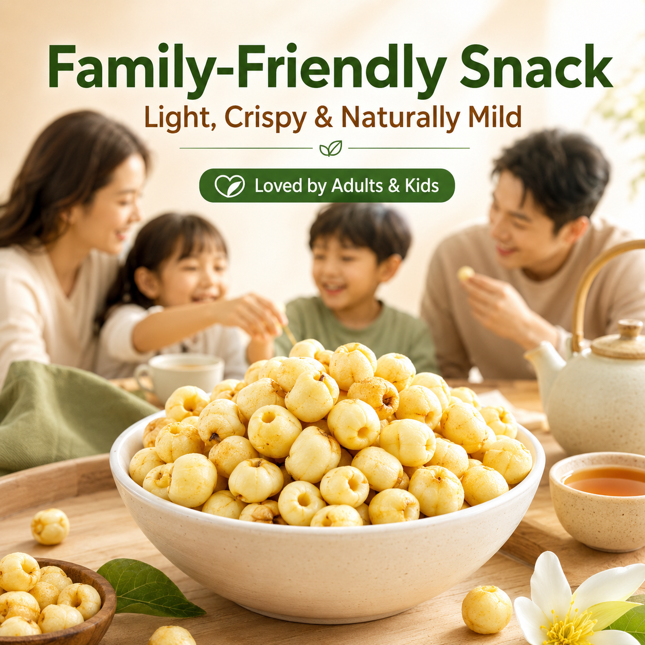 Premium Crispy Lotus Seeds-ZP