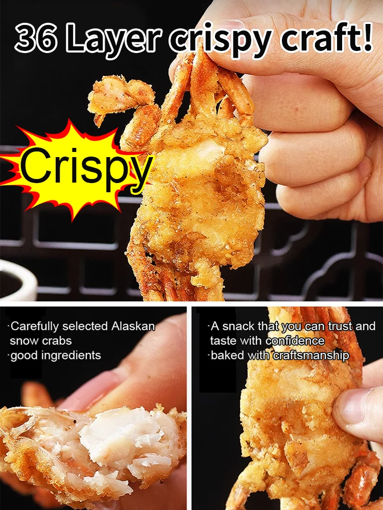 Alaskan Snow Crab Ready-to-EatCrispy Crab-Paul