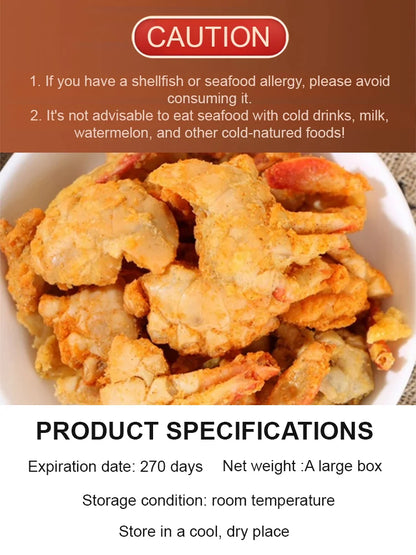 Alaskan Snow Crab Ready-to-EatCrispy Crab-Paul