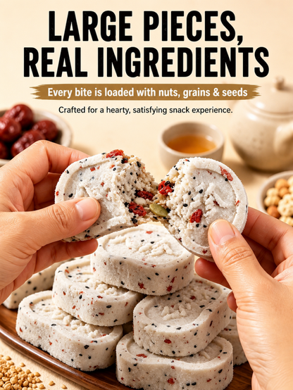💖Handcrafted eight treasure cake🎁, Natural Whole-Grain Healthy Guilt-Free Treat-ZP