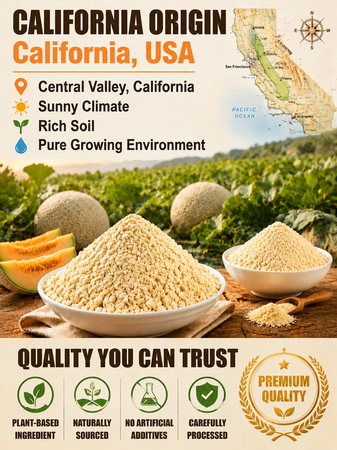 🍈 Premium Seed Powder Blend | Smooth Taste, Easy Nutrition-Paul