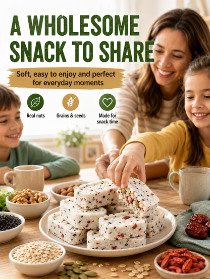 💖Handcrafted eight treasure cake🎁, Natural Whole-Grain Healthy Guilt-Free Treat-ZP