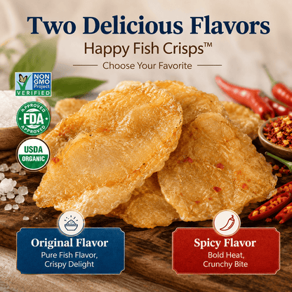 Happy Fish Crisps™ – A Light, Crispy & High-Protein Seafood Snack Made for Every Craving-WR