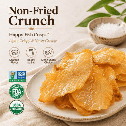 Happy Fish Crisps™ – A Light, Crispy & High-Protein Seafood Snack Made for Every Craving-WR