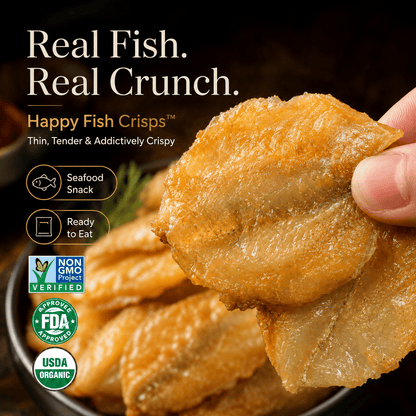 Happy Fish Crisps™ – A Light, Crispy & High-Protein Seafood Snack Made for Every Craving-WR