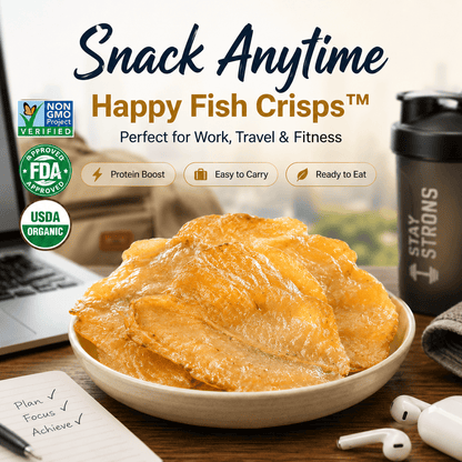 Happy Fish Crisps™ – A Light, Crispy & High-Protein Seafood Snack Made for Every Craving-WR