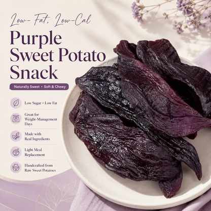 Baked Purple Sweet Potato Snack – Light & Guilt-Free -WR