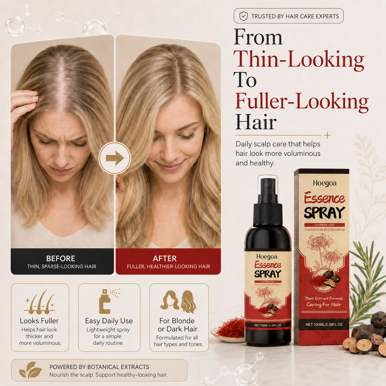 2026 Latest Development: Saffron and Fo-ti Spray, All-Natural, Plant Extract-WR