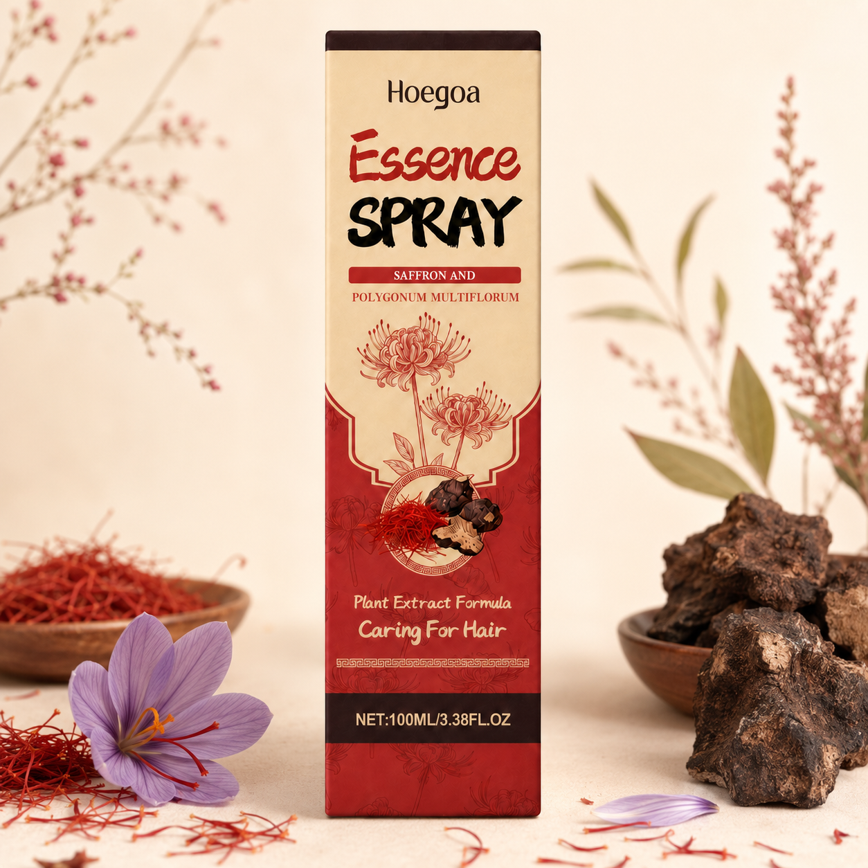 2026 Latest Development: Saffron and Fo-ti Spray, All-Natural, Plant Extract-WR