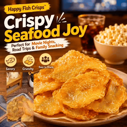 Happy Fish Crisps™ – A Light, Crispy & High-Protein Seafood Snack Made for Every Craving-WR